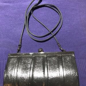 Chic Metallic Clutch Bag